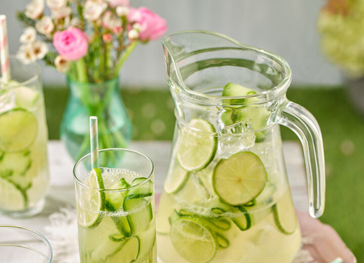 Elderflower Ginger summer cup