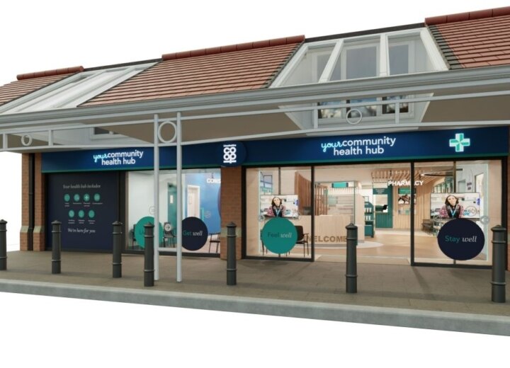 Exterior Community Health Hub