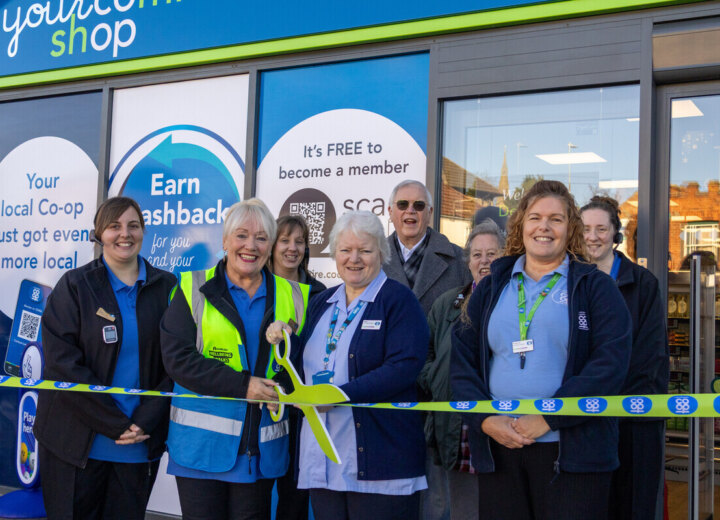Lincolnshire Co op Donington Food Store opening 2