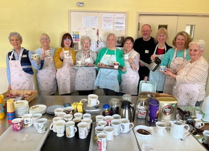 Long Sutton Community Cuppa volunteers