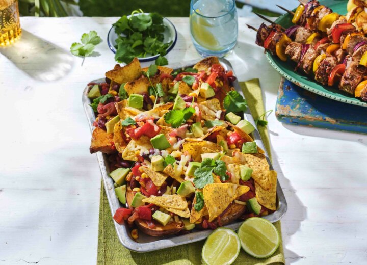 Nacho bake social media and web image