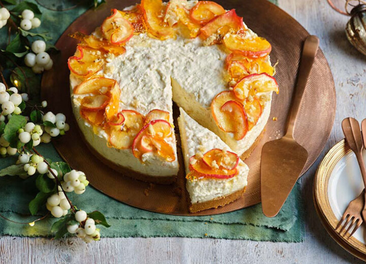 Toffee cheesecake slider