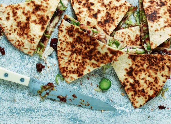 Christmas quesadillas 1