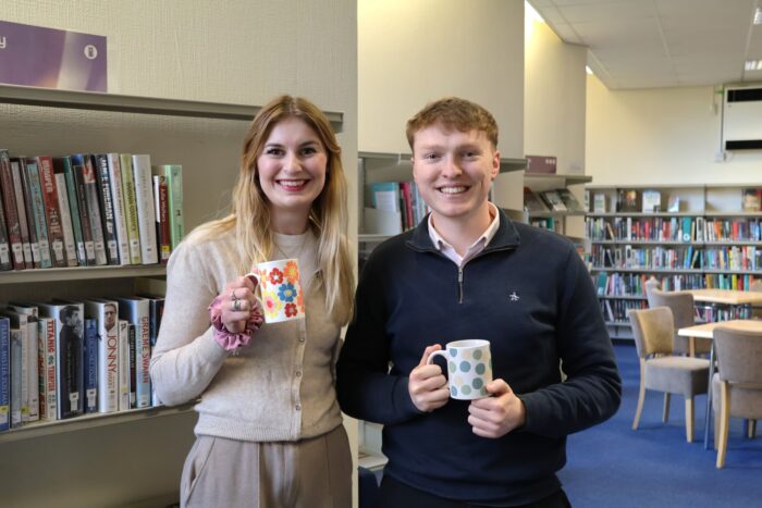 Image of Alex-Clifton-and-Jack-Deakin.JPG for Colleagues volunteer over 530 hours to support communities
