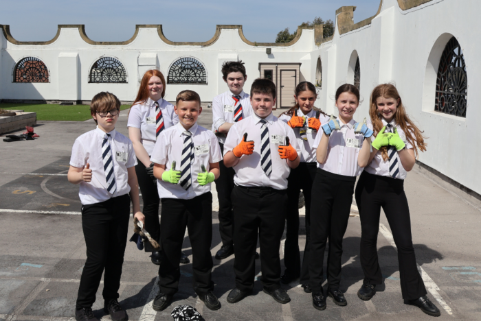 Image of Havelock-students.png for Volunteers unite to transform local community spaces