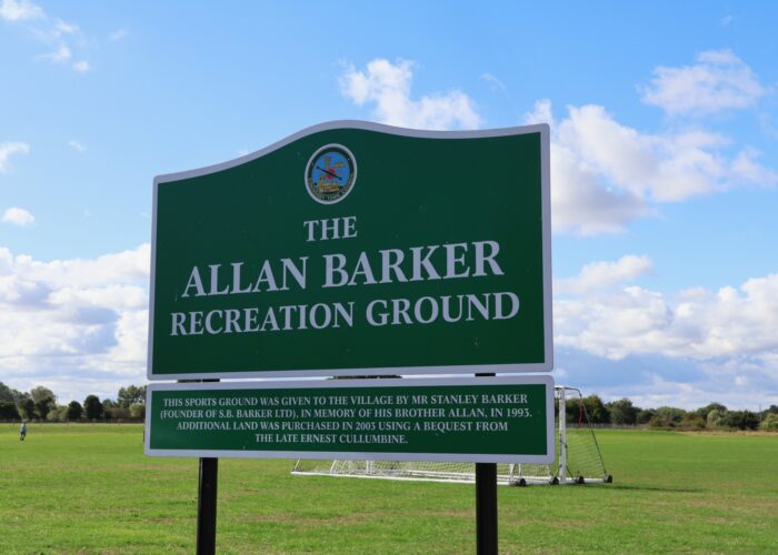 Allan Barker sign