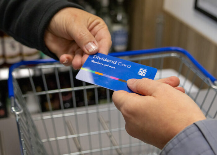 Lincolnshire Co op Donington Food Store dividend card