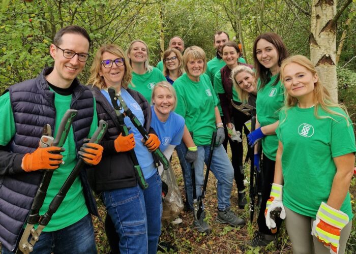 Lincolnshire Co op Leadership Team volunteering