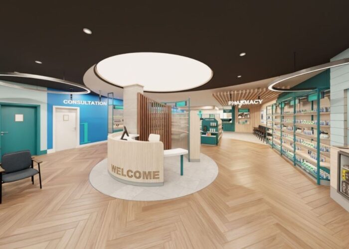Welcome area