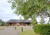 Front of crematorium