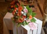Orange pink hand tied BQ copy