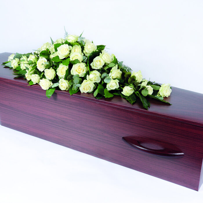 Rose Coffin Spray