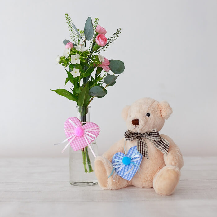 Baby Bottle with Teddy