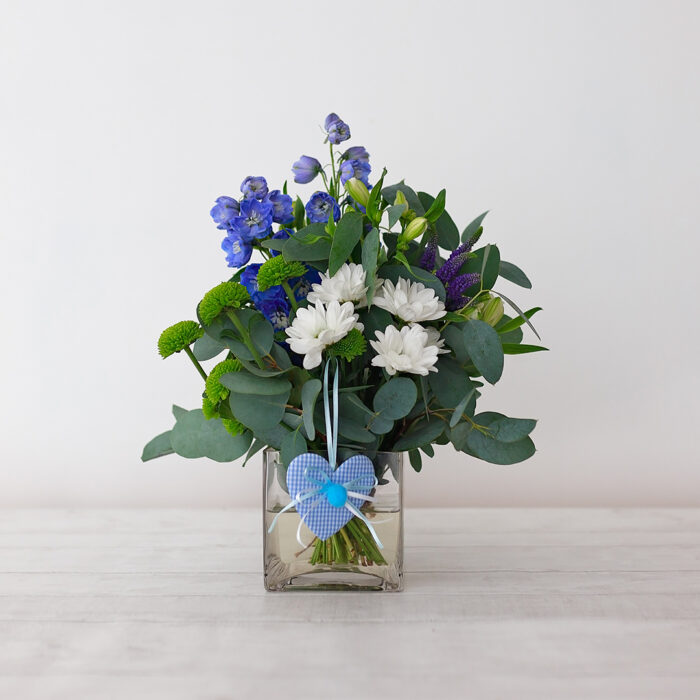 Baby Vase- Blue