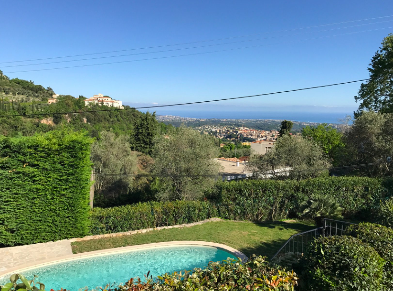 Fantastic family villa in Vence for rent