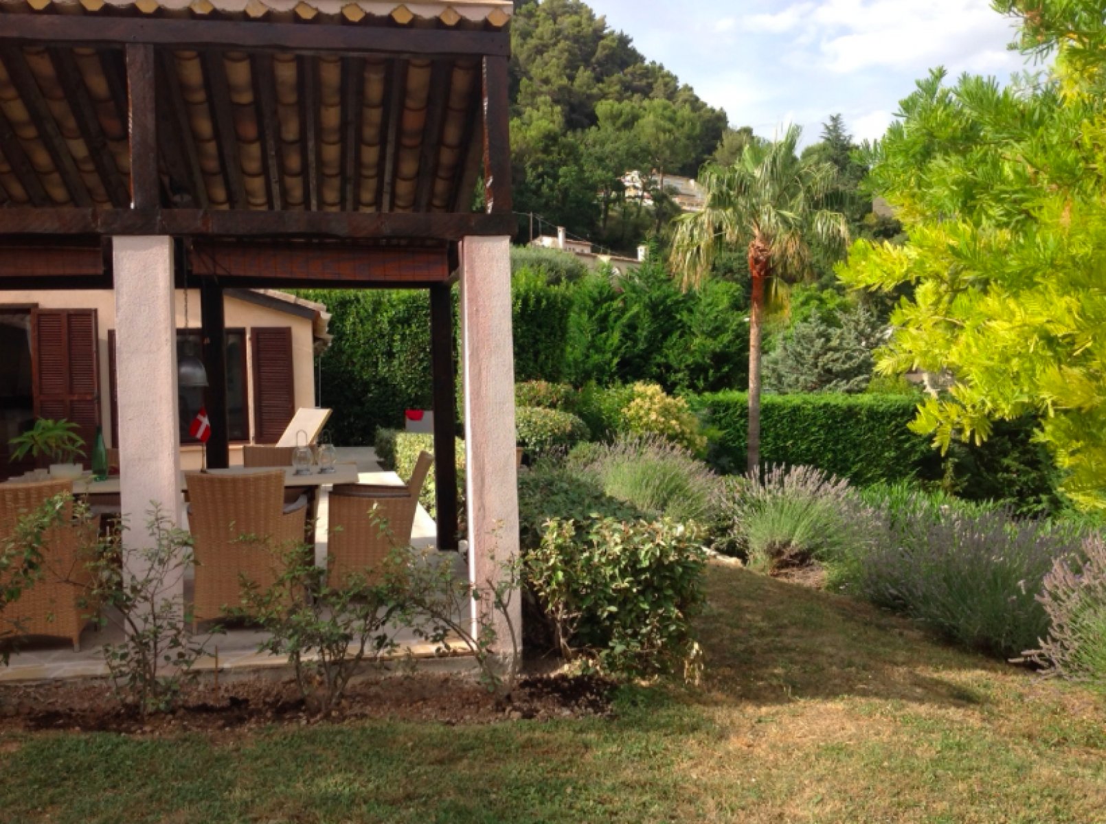 Fantastic family villa in Vence for rent