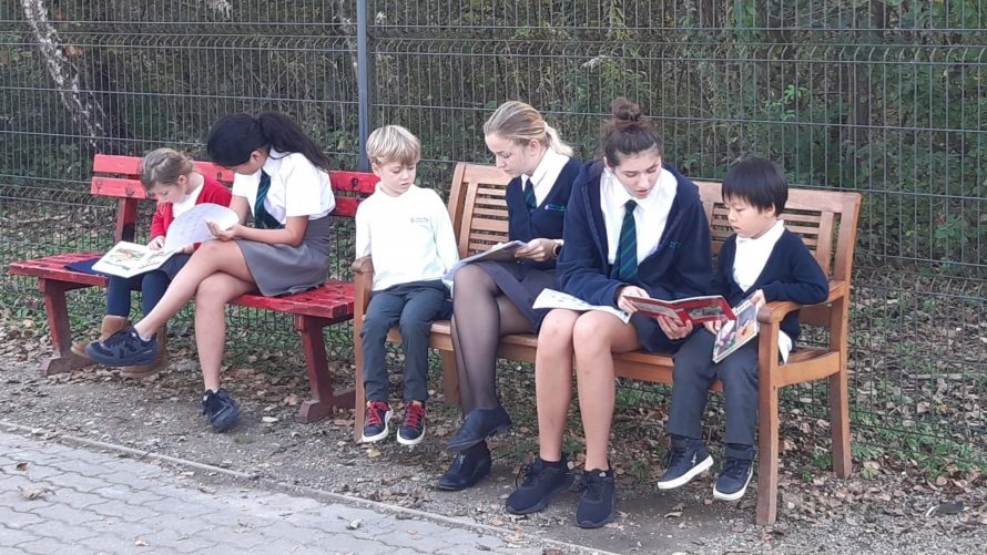 Y9 Students Volunteering In Y1