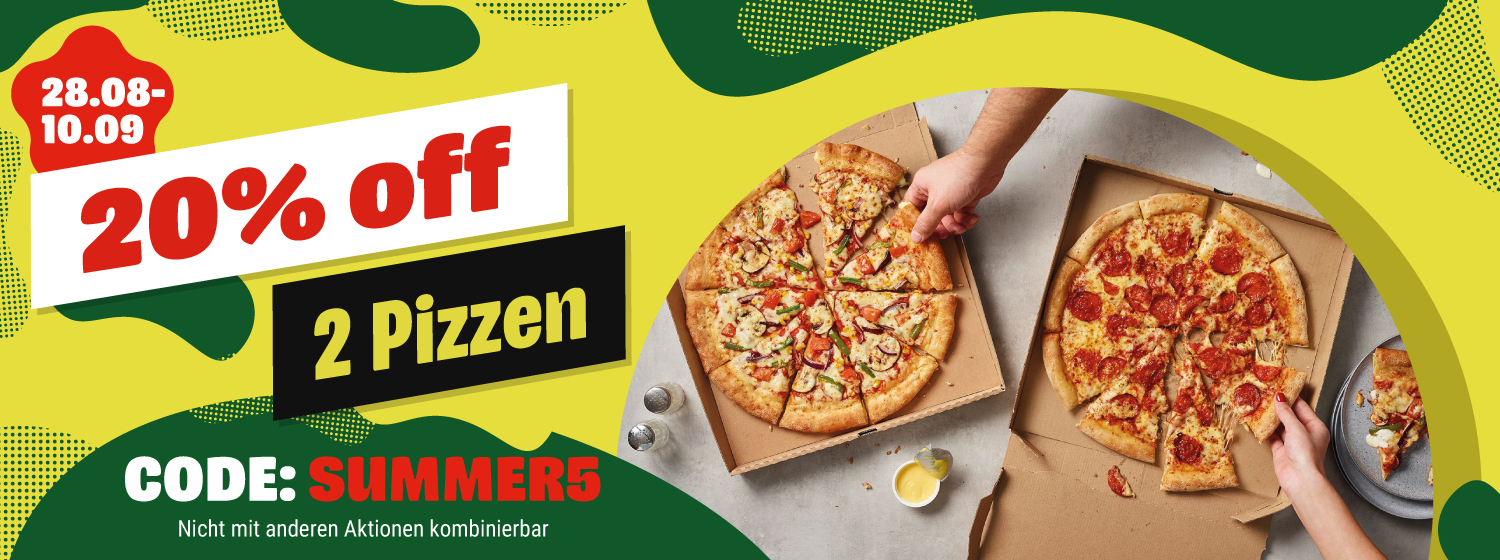 Pizza online bestellen bei PAPA JOHNS Lieferservice in Halle!