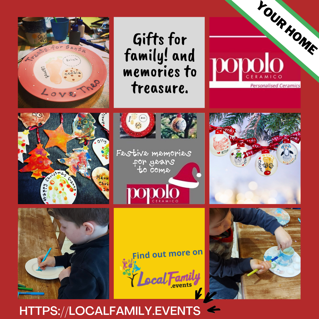 Christmas Pottery painting