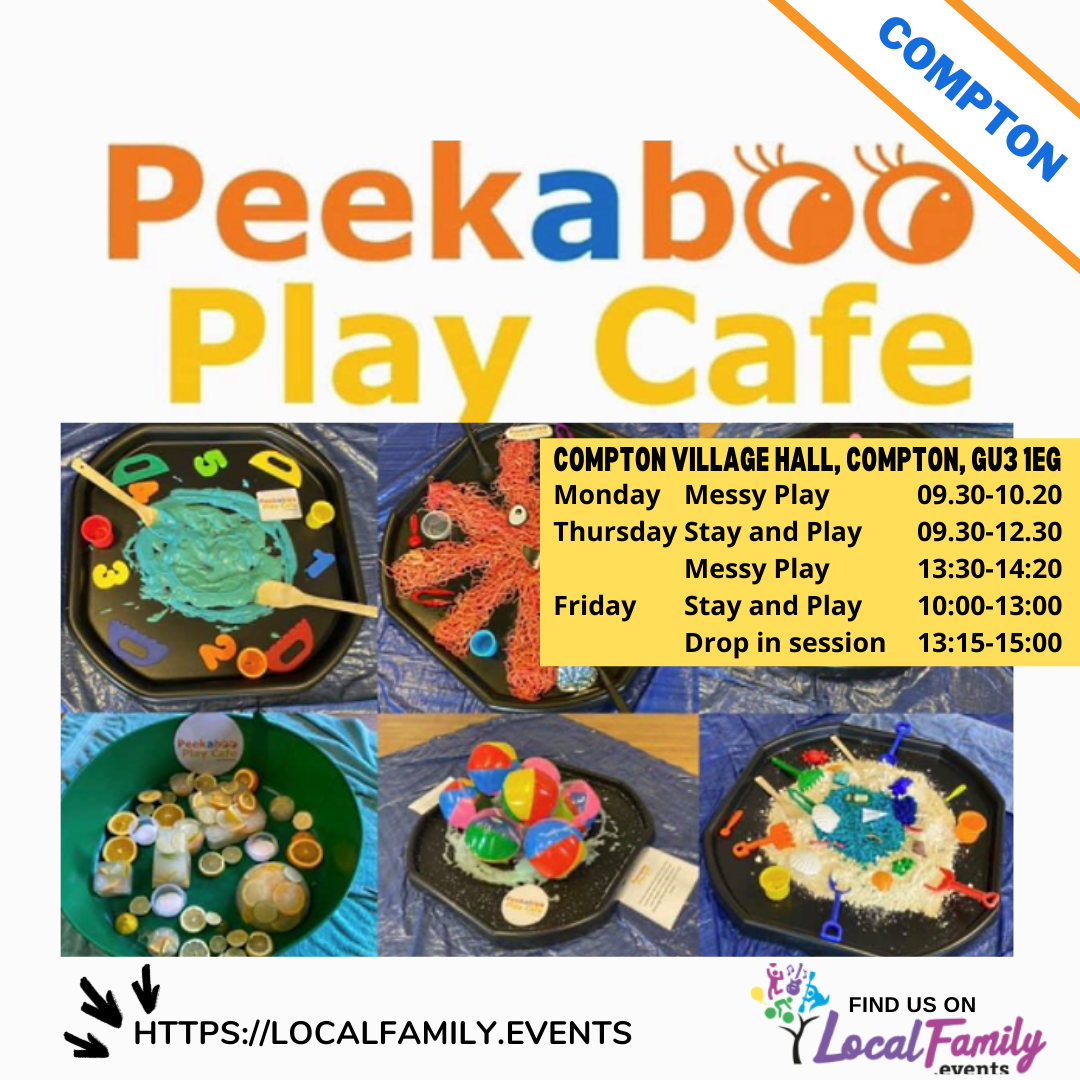 stay and play and messy play sessions in compton lots of tuff trays filled with sensory food and textures