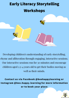 Bee Happy Learning Storytelling Workshops in Frimley Green - Image 1 of 9