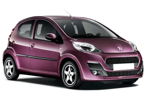 Yunanistan Peugeot 107 oto kiralama Peugeot 107 kirala Yunanistan