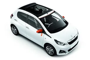 hire a Peugeot 108 Open Top in Greece Peugeot 108 Open Top car rental in Greece