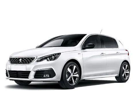 Peugeot 308 2020 — rental Thérmi