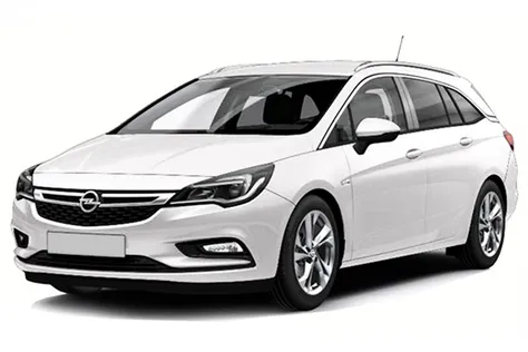 Opel Astra 2018 — аренда Росе