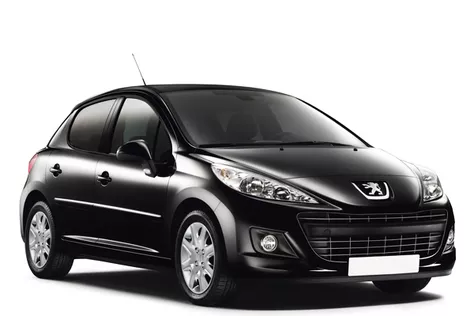 Peugeot 207 2010 — rental Golden Sands