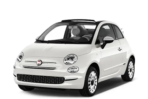 Fiat 500 CC 2019 — rental Bečići