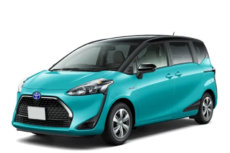 Toyota Sienta kirala Kıbrıs Toyota Sienta araç kiralama Kıbrıs