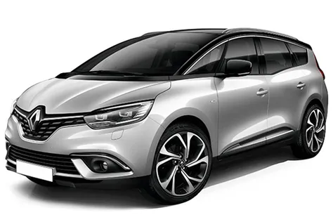 rent a Renault Grand Scenic car in Greece