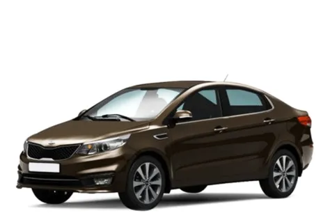 Kia Rio 2017 — rental Baltiysk