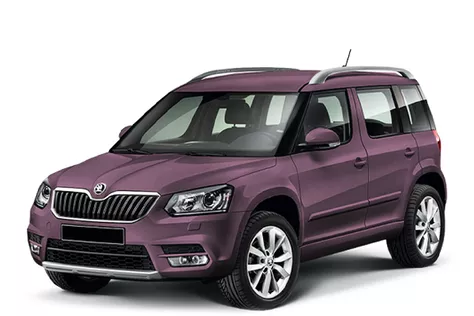 Tutti i tipi di auto 19 Skoda Yeti