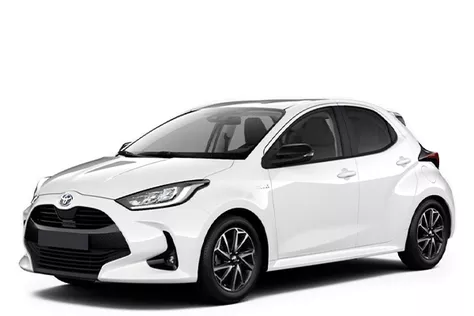 Toyota Yaris 2023 — rental Metamorfosi (Chalkidiki)