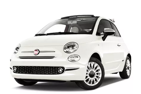 Fiat 500 C 2022 — rental Beni Mellal