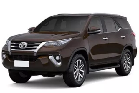 rent a Toyota Fortuner car in Thailand hire a Toyota Fortuner in Thailand