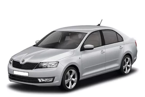 Skoda Rapid 2015 — rental Belgrad