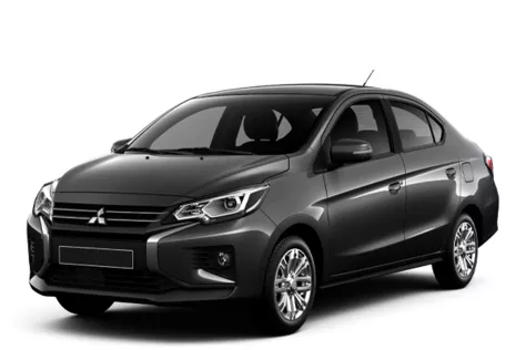 прокат Mitsubishi Attrage в ОАЭ аренда авто Mitsubishi Attrage в ОАЭ