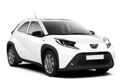 Toyota Aygo X 2025 — rental Kavarna