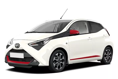 hire a Toyota Aygo in Greece