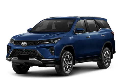 Toyota Fortuner car rental in Thailand