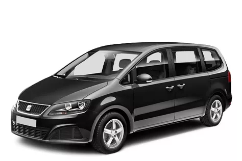 арендовать автомобиль SEAT Alhambra в Черногории прокат SEAT Alhambra в Черногории