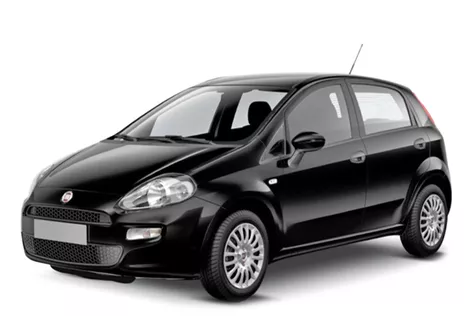 Fiat Punto Evo 2014 — rental Rafína