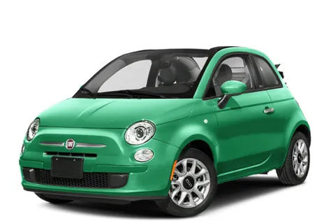 hire a Fiat 500c in Greece