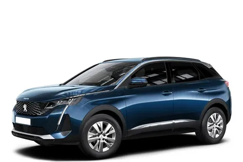 rent a Peugeot 3008 car in Montenegro