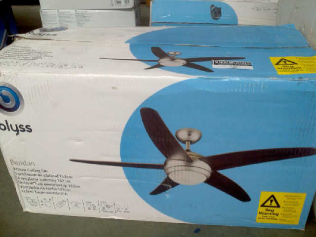 Blyss Ceiling Fan Centralroots Com Blyss Bendan 132cm Ceiling Fan Rrp 99 98