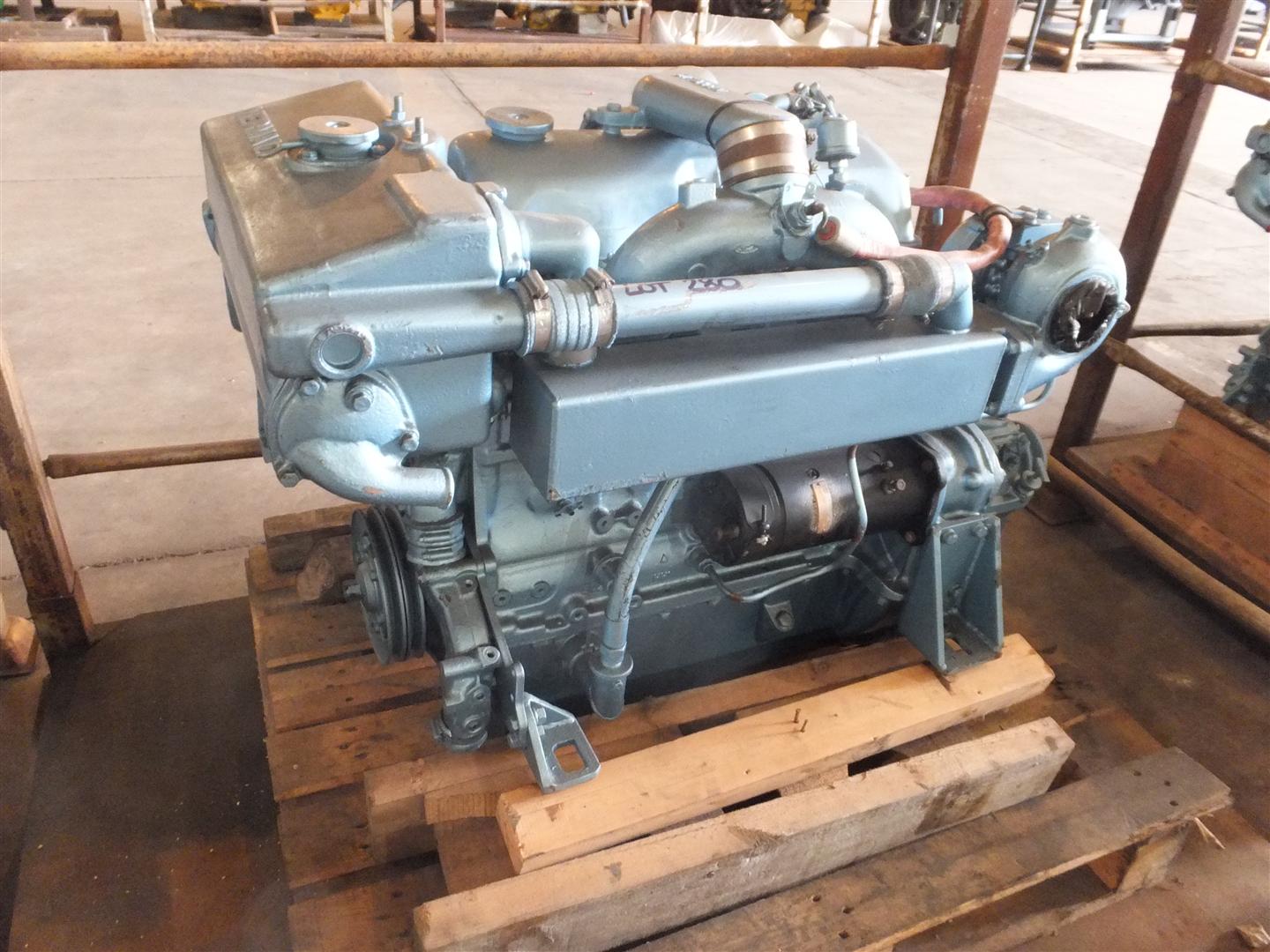 Ford Mermaid 140hp 4 cylinder diesel marine engine with Warner