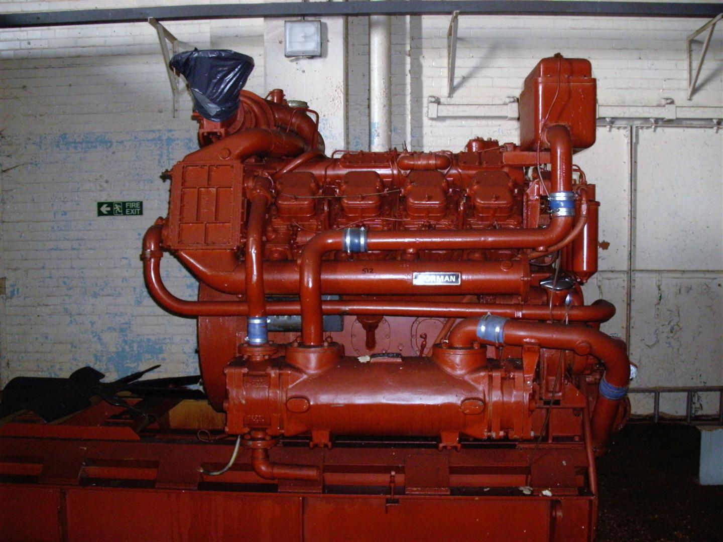 Dorman 8QTCW V8 turbo diesel marine engine, ex standby Est £1,500 2,000